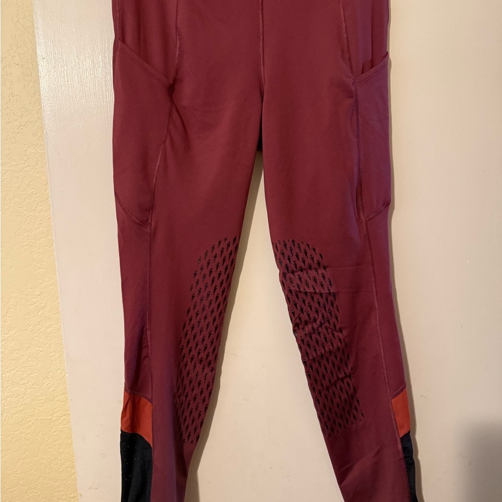 Kerrits Burgundy Large Riding Tights